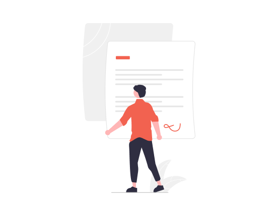 登録作業や契約書締結が不要